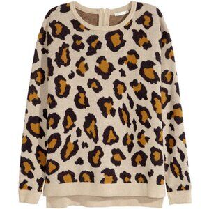 H&M Leopard Sweater